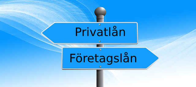 privatlån istället för företagslån