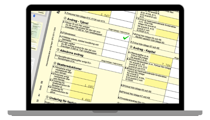 Räkna ut avdrag för resor till och från arbetet med bil - kalkylator